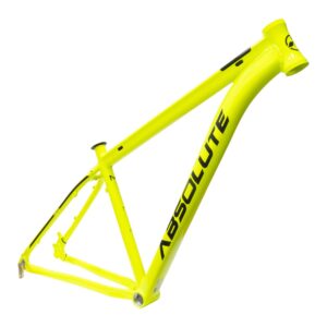 Quadro de bicicleta aro 29 Absolute Nero 4 Amarelo Neon