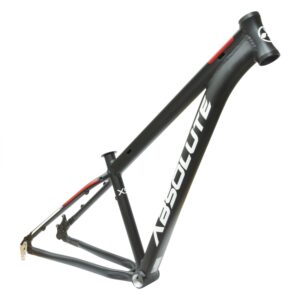 Quadro de bicicleta aro 29 Absolute Nero 4 Preta com branco e vermelho