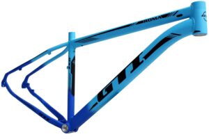 Quadro de bicicleta aro 29 Gti Roma Azul com Azul
