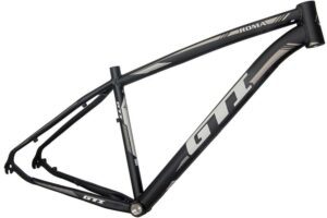 Quadro de bicicleta aro 29 Gti Roma Preto com Cinza